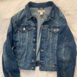 Dark wash jean jacket